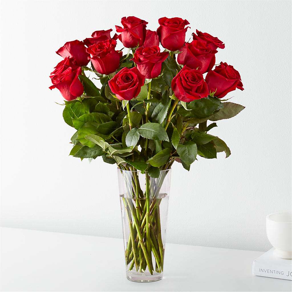 Long Stem Red Rose Bouquet – Designs By Debbie, Cassville MO
