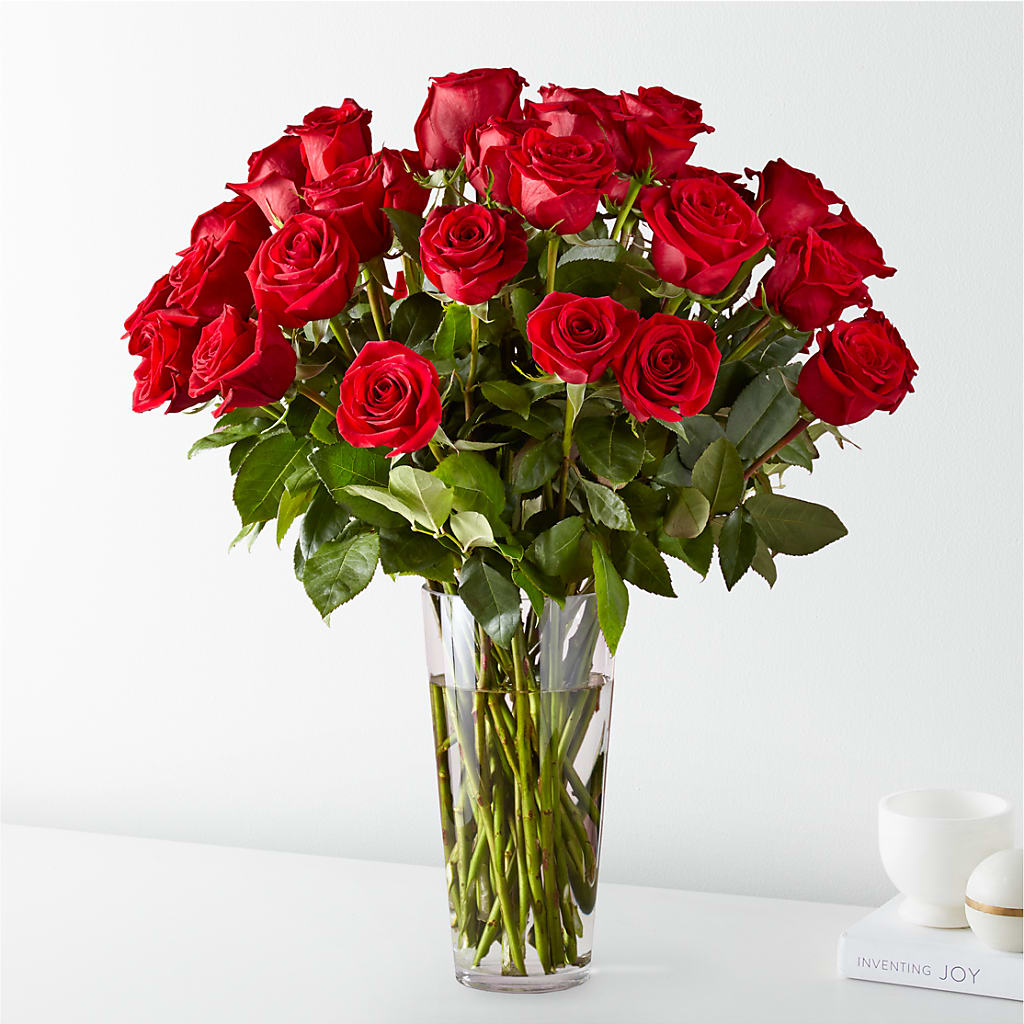 Long Stem Red Rose Bouquet – Designs By Debbie, Cassville MO