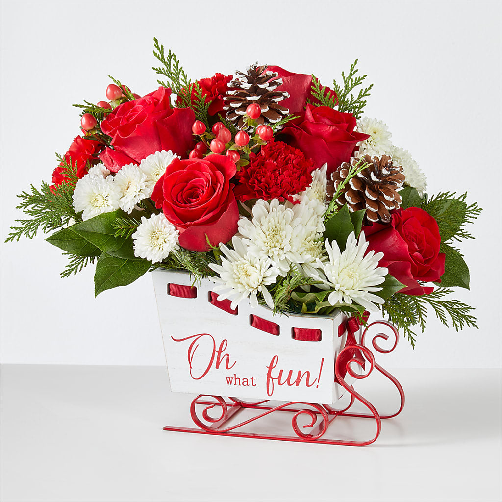 Sleigh Bells Bouquet – Designs By Debbie, Cassville MO