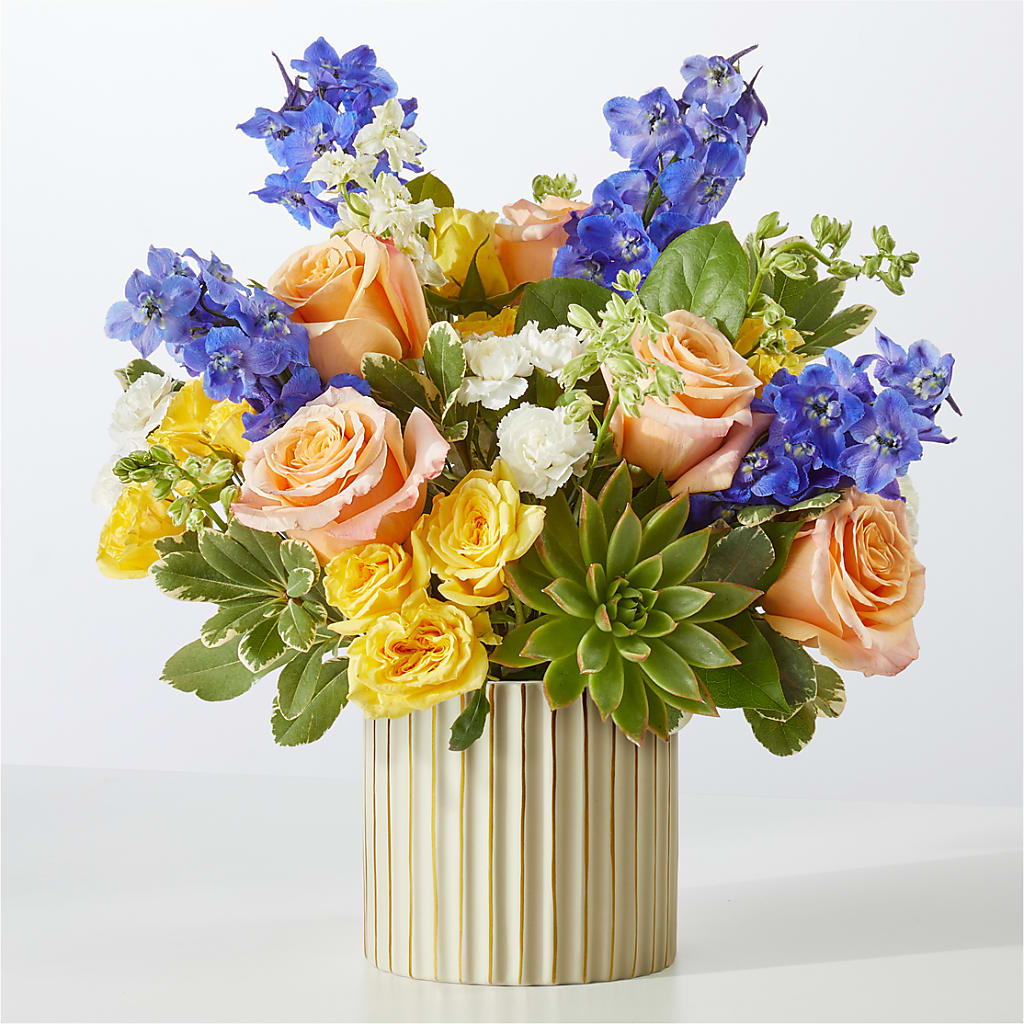 Cobalt Reverie Bouquet – Designs By Debbie, Cassville MO