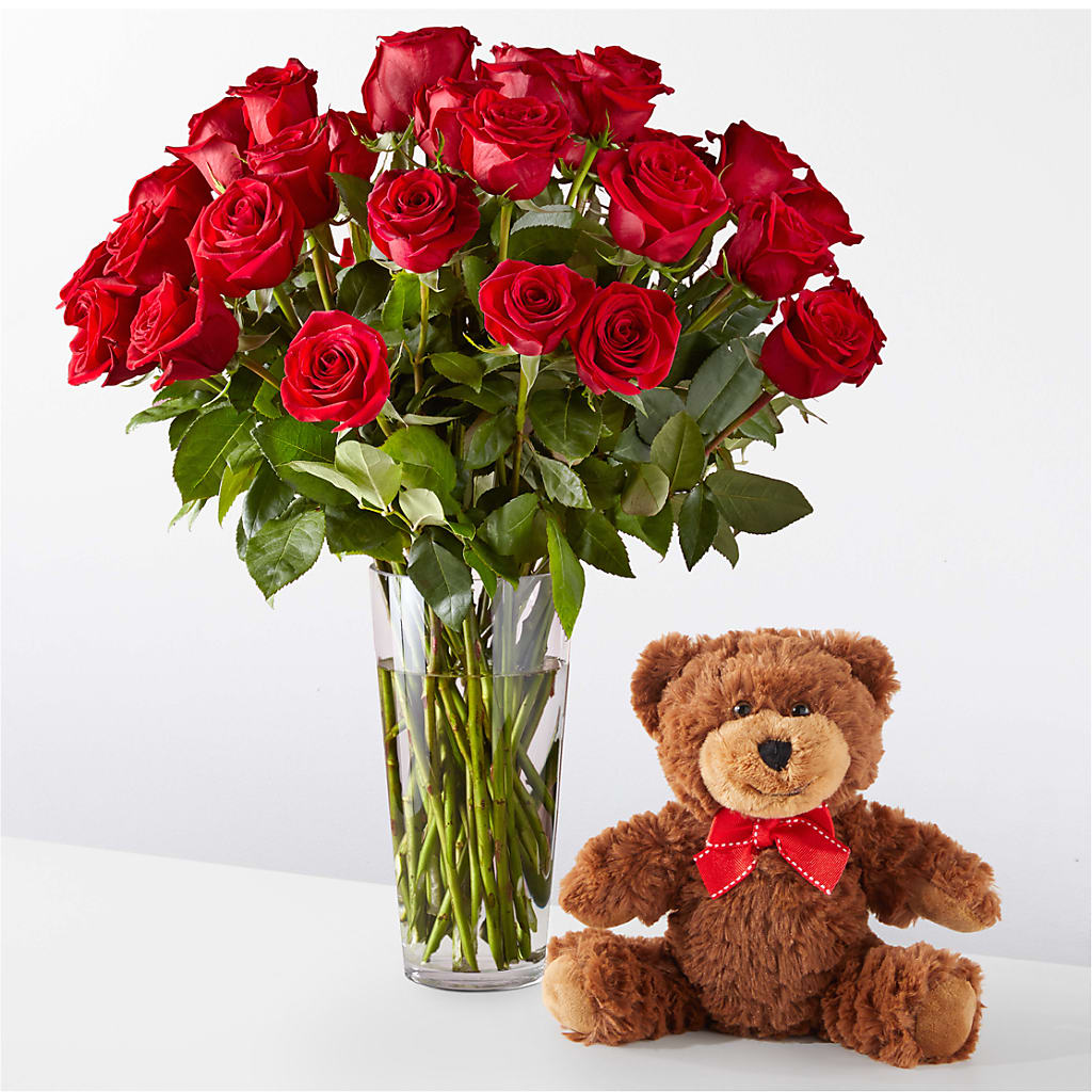 Romantic Long Stem Red Rose Bouquet Bundles – Designs By Debbie, Cassville MO