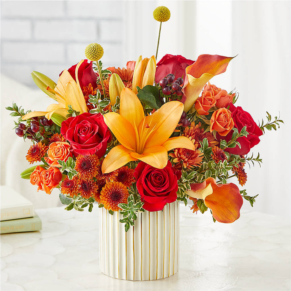 Scarlet Skies Bouquet – Designs By Debbie, Cassville MO