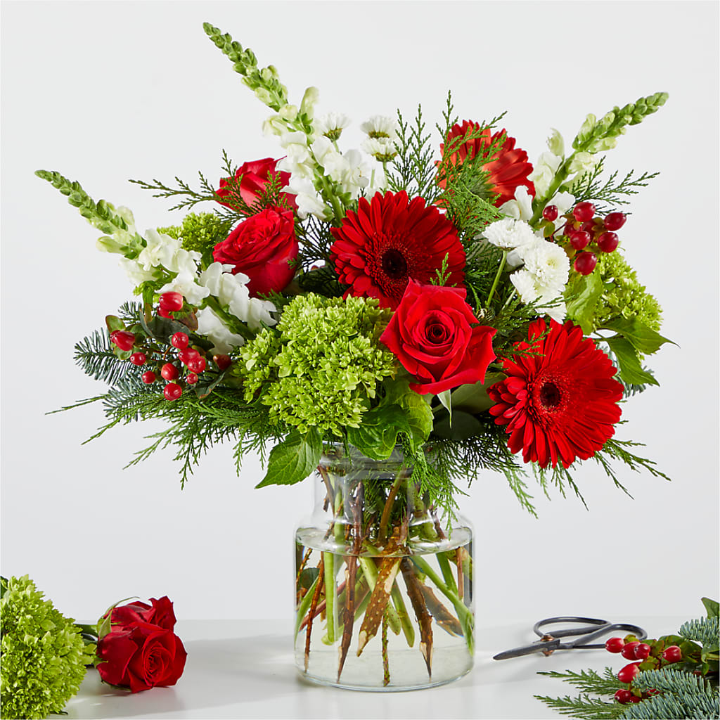Merry Moment Bouquet – A Florist Original – Designs By Debbie, Cassville MO