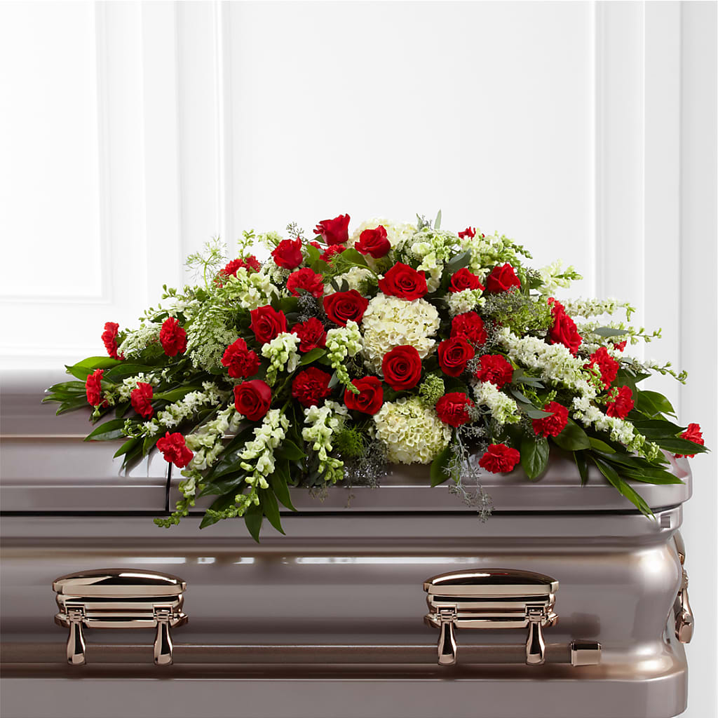 Sincerity Casket Spray – Designs By Debbie, Cassville MO