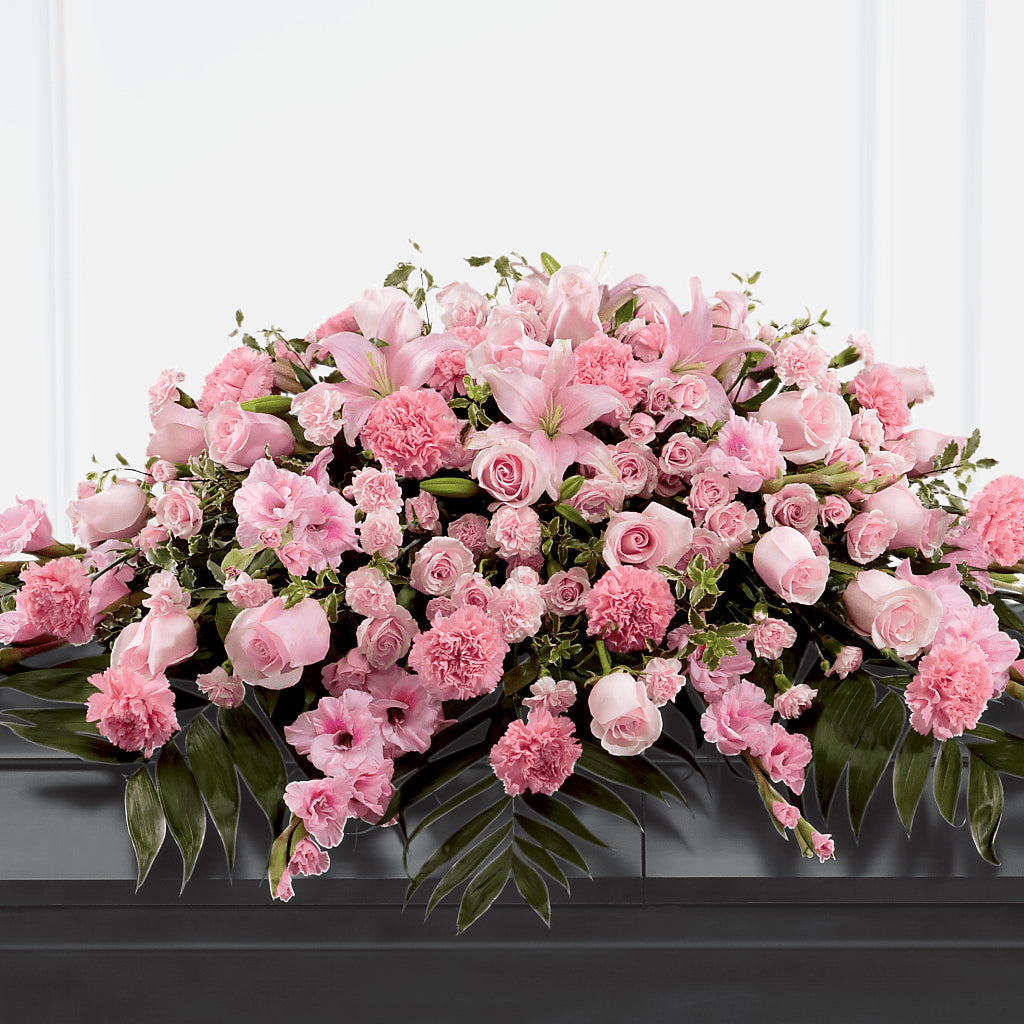 Garden of Comfort Casket Spray (Standard) – Designs By Debbie, Cassville MO