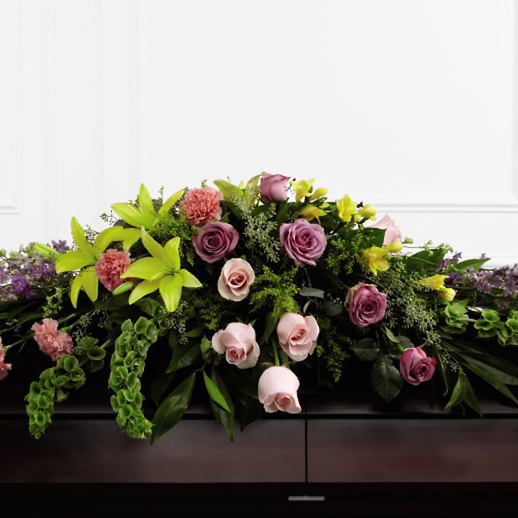 Forever Beloved Casket Spray – Designs By Debbie, Cassville MO