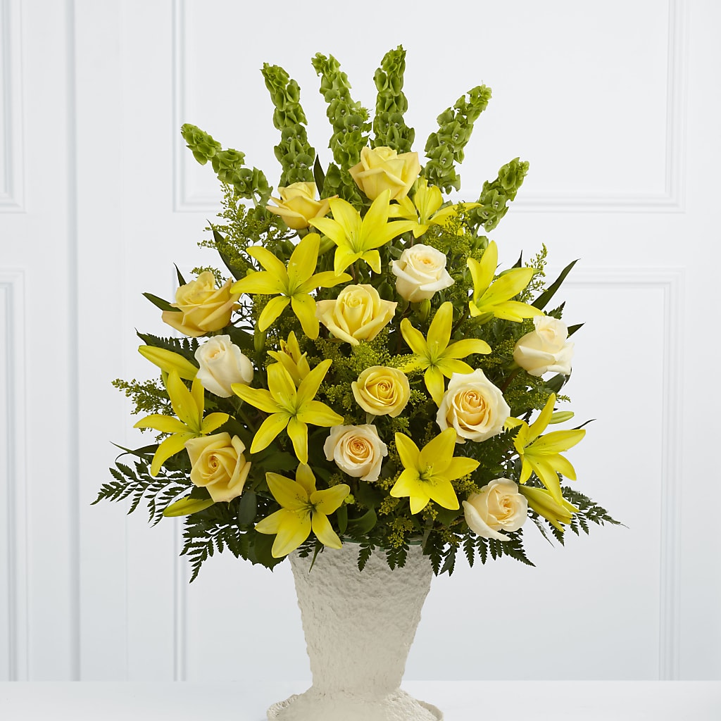 Golden Memories Arrangement – Designs By Debbie, Cassville MO