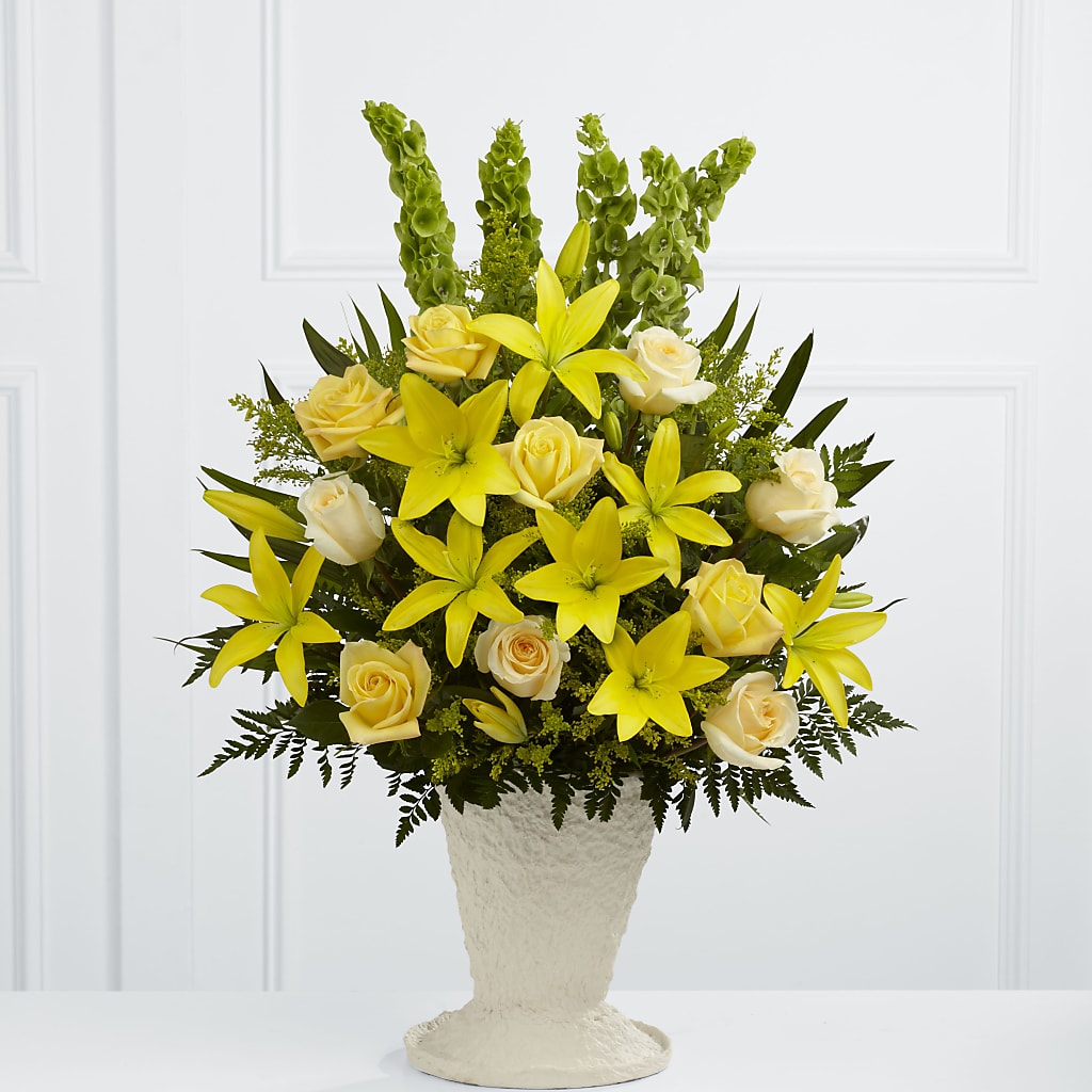 Golden Memories Arrangement – Designs By Debbie, Cassville MO