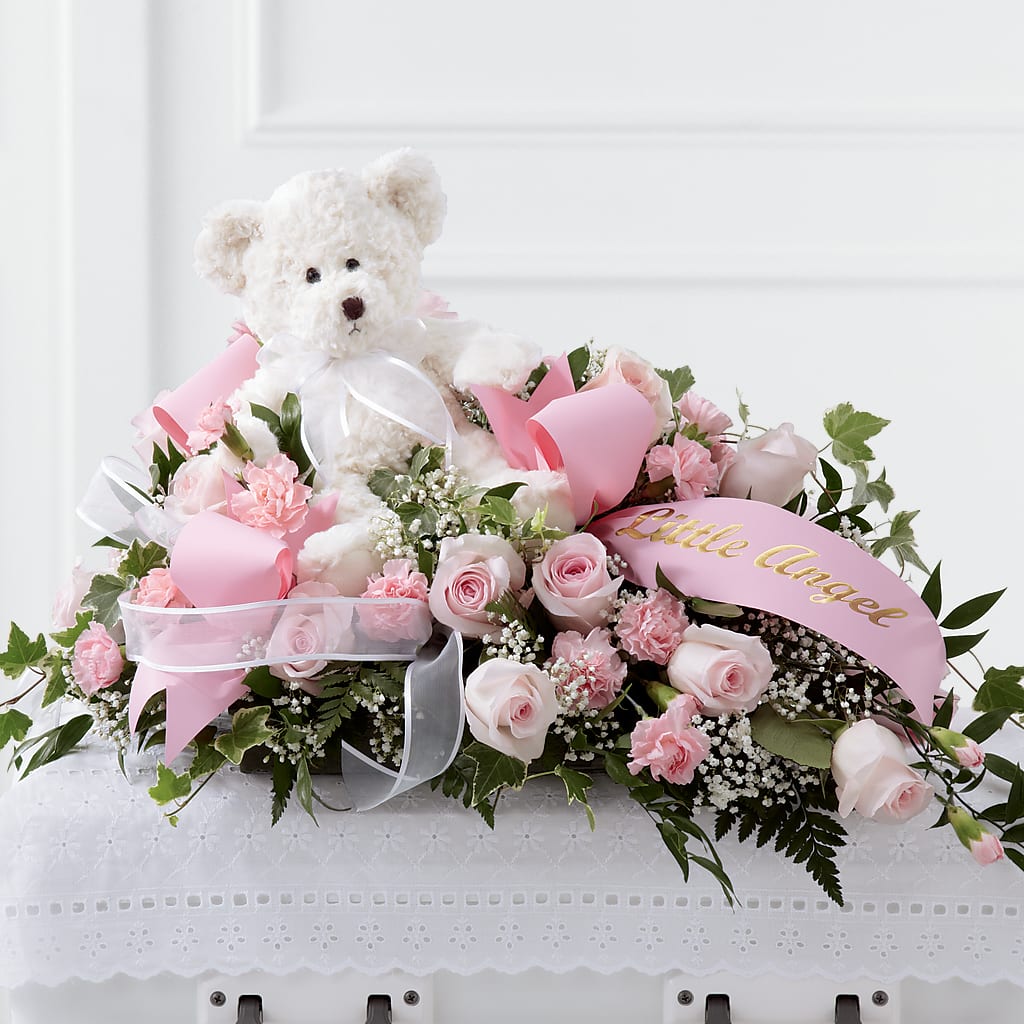 Touch of Sympathy Casket Spray – Designs By Debbie, Cassville MO