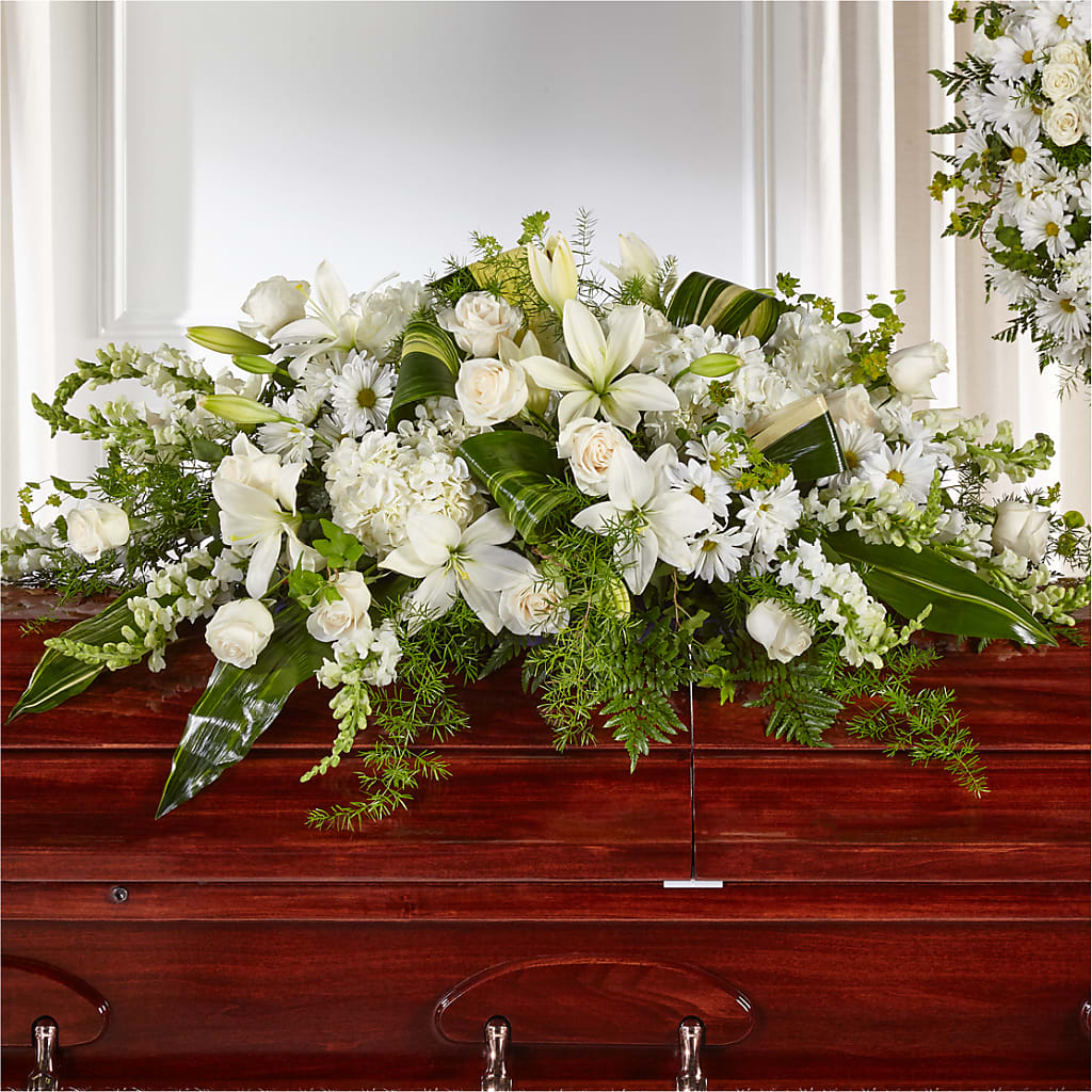 Abundance Casket Spray – Designs By Debbie, Cassville MO
