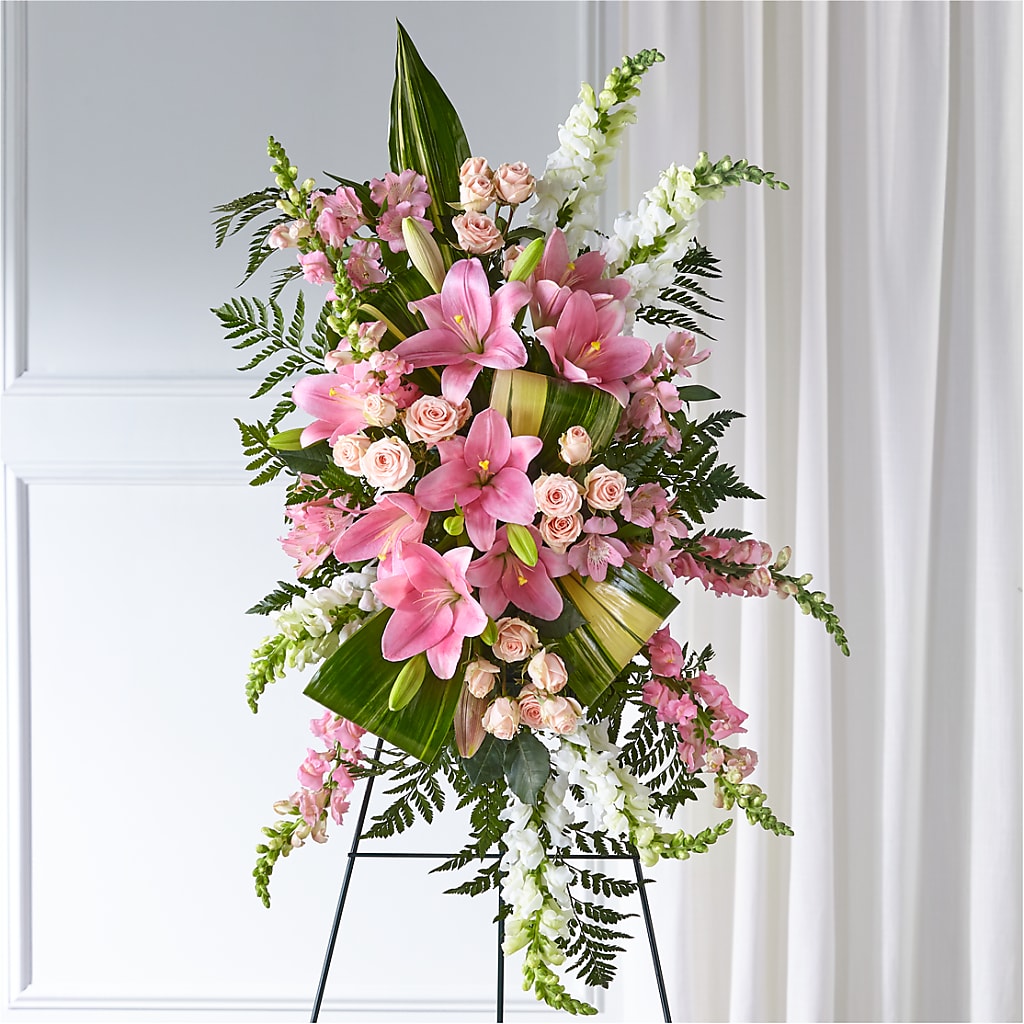 Elegant Embrace Standing Spray – Designs By Debbie, Cassville MO