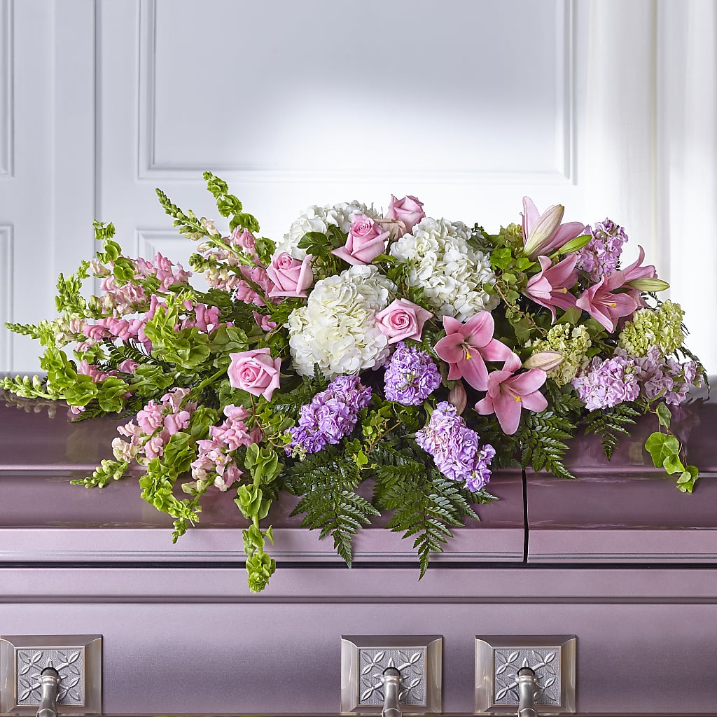 Life's Gratitude Casket Spray – Designs By Debbie, Cassville MO