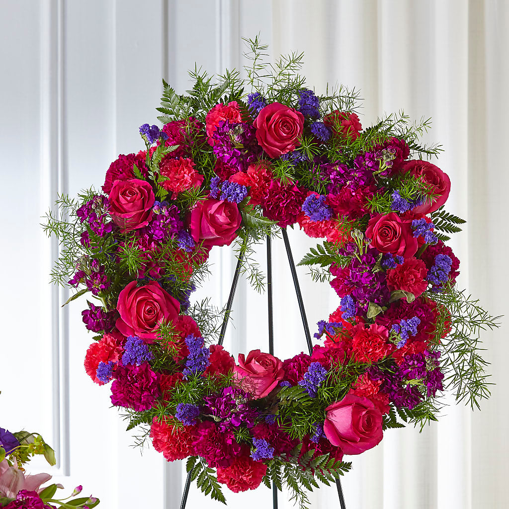 Calming Colors Wreath – Designs By Debbie, Cassville MO