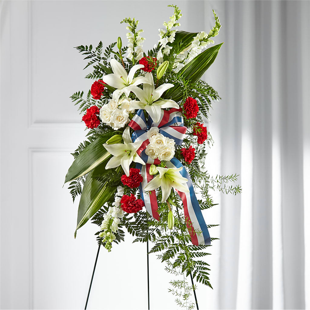 Stars of Life Standing Spray – Designs By Debbie, Cassville MO