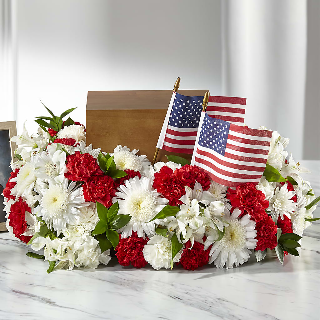 Spirit of Patriotism Cremation Adornment – Designs By Debbie, Cassville MO