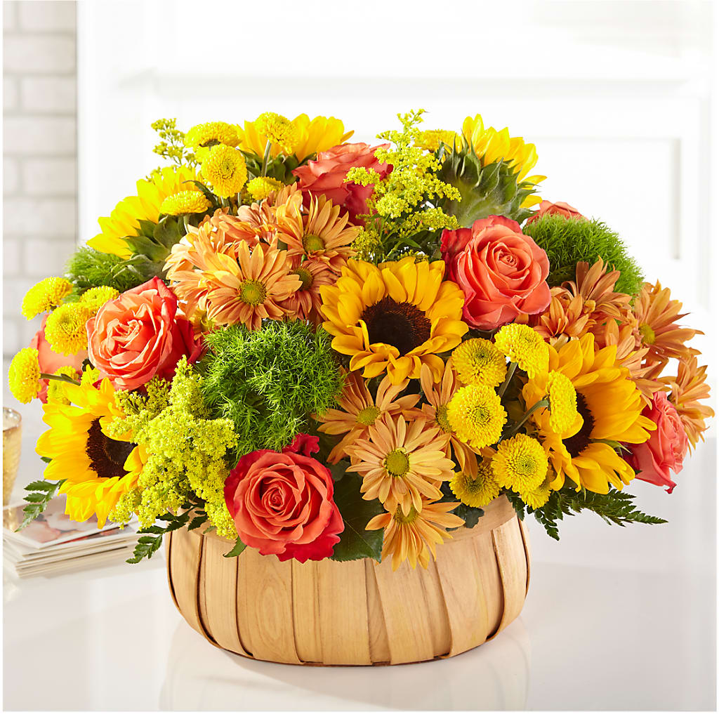 Harvest Sunflower Basket – Designs By Debbie, Cassville MO