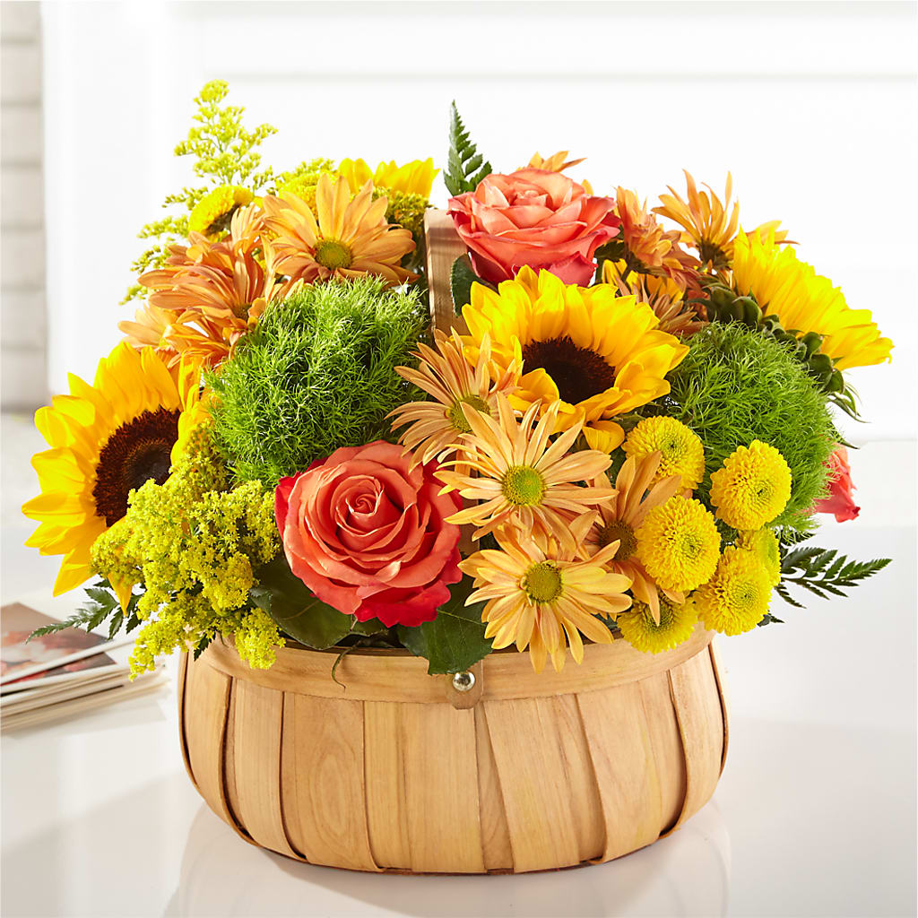 Harvest Sunflower Basket – Designs By Debbie, Cassville MO