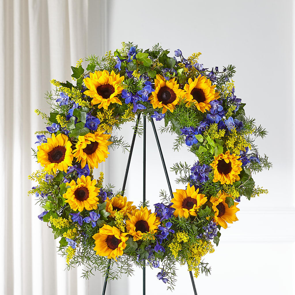 Bright Rays Wreath – Designs By Debbie, Cassville MO