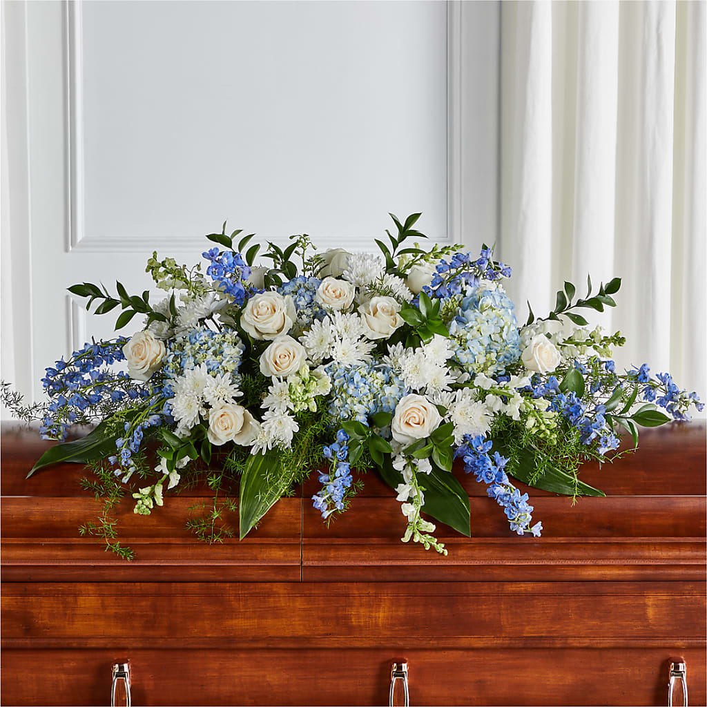 Timeless Essence Casket Spray – Designs By Debbie, Cassville MO