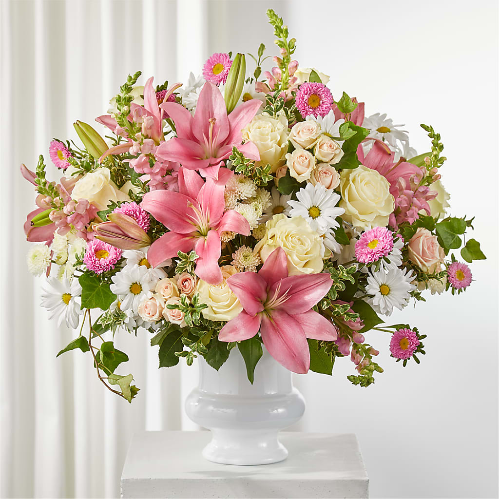 Empathetic Blooms Urn Arrangement – Designs By Debbie, Cassville MO