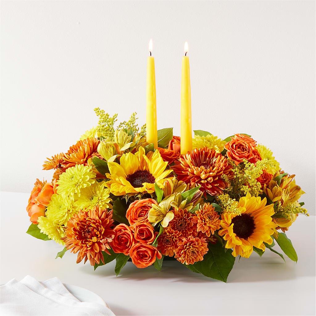 Autumn Harmony Centerpiece – Designs By Debbie, Cassville MO