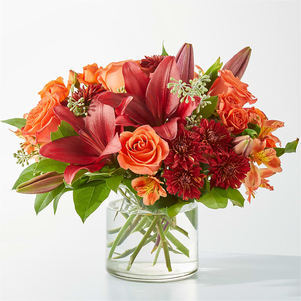 Crimson Leaves Bouquet – Designs By Debbie, Cassville MO