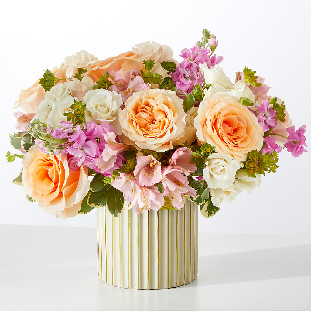 Paradise Bouquet with Ivory Vase – Designs By Debbie, Cassville MO