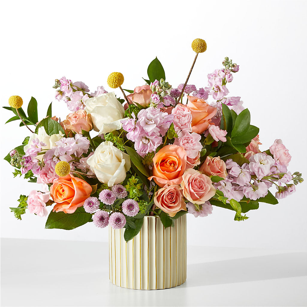 French Market Bouquet with Ivory Vase – Designs By Debbie, Cassville MO
