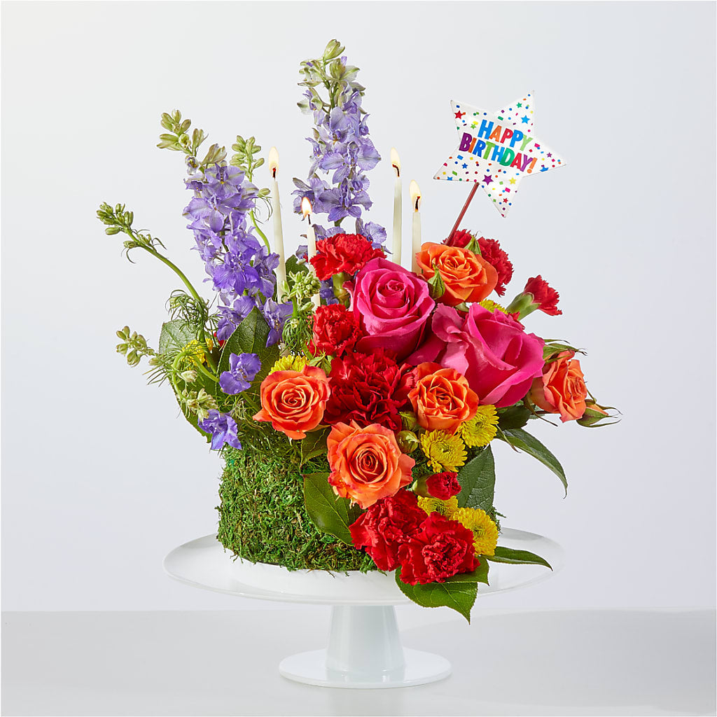 Best Year Yet Floral Cake – Designs By Debbie, Cassville MO