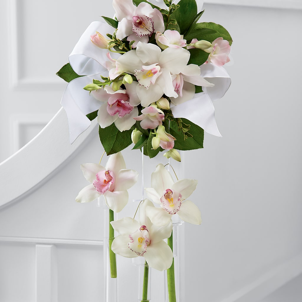 Perfect Entrance Pew Arrangement – Designs By Debbie, Cassville MO