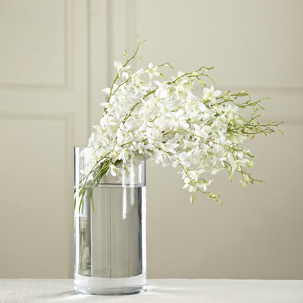 White Dendrobium Bouquet – Designs By Debbie, Cassville MO