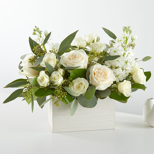 Fresh Linen Box Bouquet –  Designs By Debbie, Cassville MO