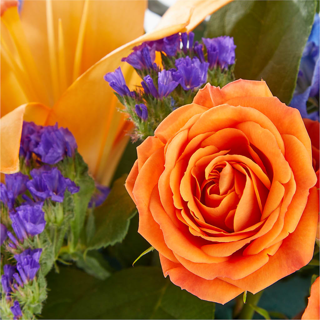 Radiant Citrus Box Bouquet –  Designs By Debbie, Cassville MO