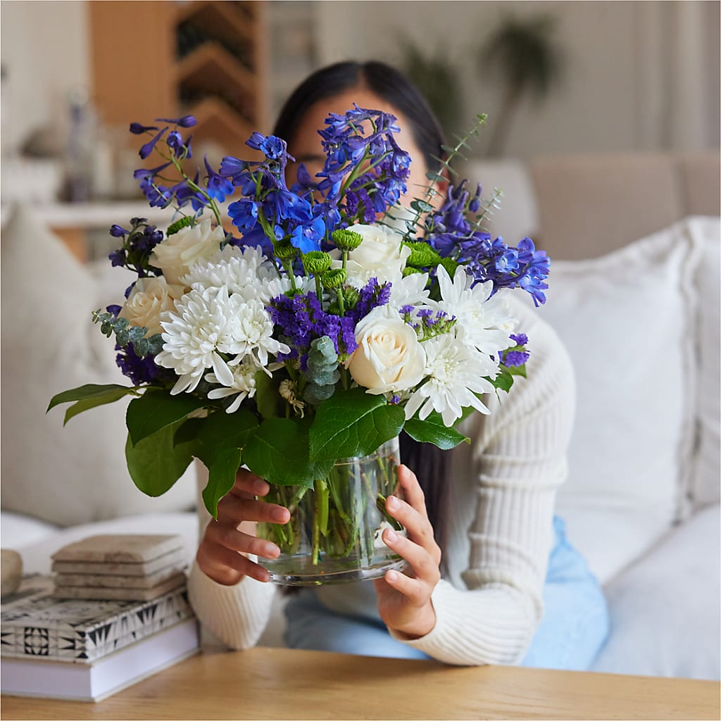 Cerulean Waves Bouquet –  Designs By Debbie, Cassville MO