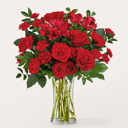 Brilliant Ruby Bouquet –  Designs By Debbie, Cassville MO