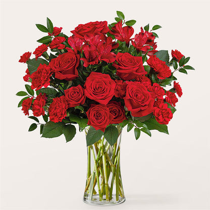 Brilliant Ruby Bouquet –  Designs By Debbie, Cassville MO