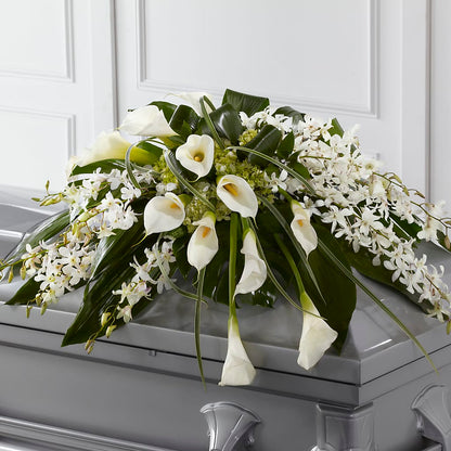 Angel Wings Casket Spray –  Designs By Debbie, Cassville MO