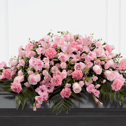 Garden of Comfort Casket Spray (Standard) –  Designs By Debbie, Cassville MO