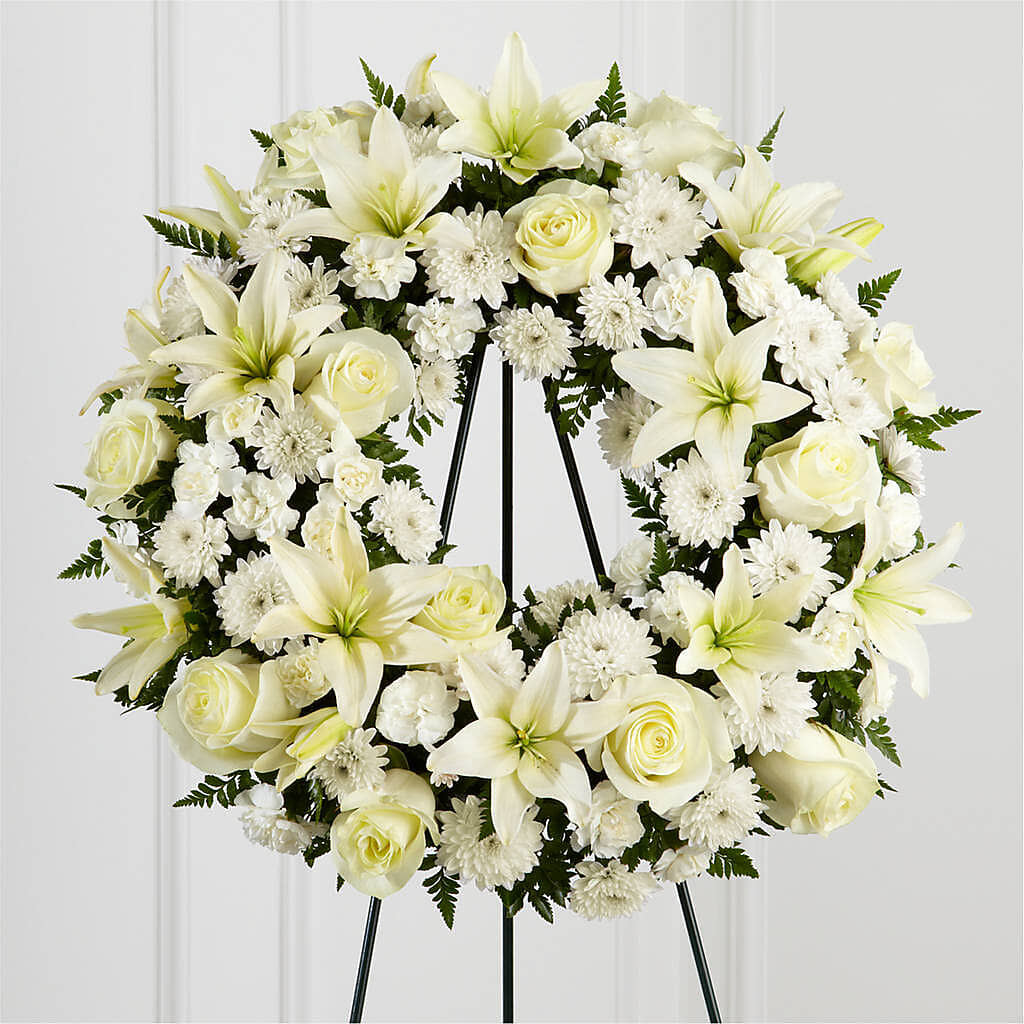 Treasured Tribute Wreath –  Designs By Debbie, Cassville MO