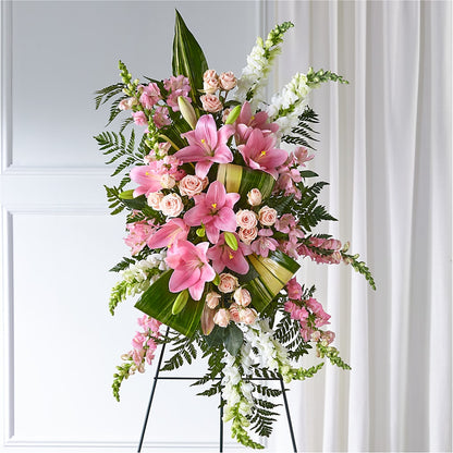 Elegant Embrace Standing Spray –  Designs By Debbie, Cassville MO