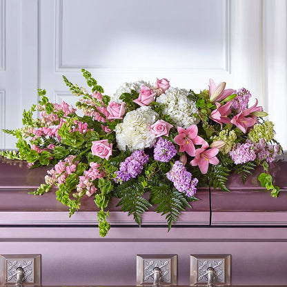 Life's Gratitude Casket Spray –  Designs By Debbie, Cassville MO