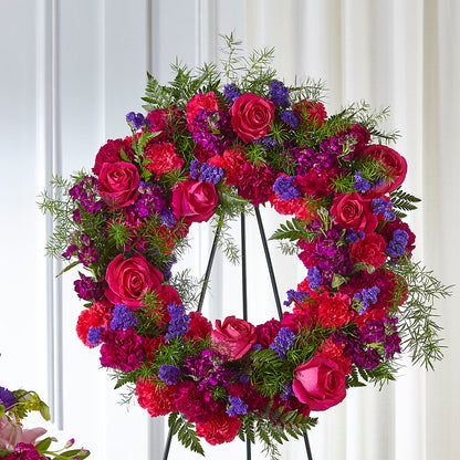Calming Colors Wreath –  Designs By Debbie, Cassville MO