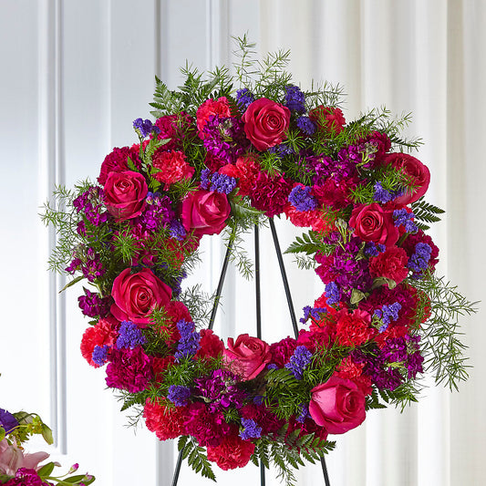 Calming Colors Wreath –  Designs By Debbie, Cassville MO