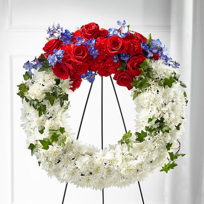 Patriotic Passion Wreath –  Designs By Debbie, Cassville MO