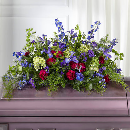 Always Treasured Casket Spray –  Designs By Debbie, Cassville MO
