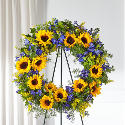 Bright Rays Wreath –  Designs By Debbie, Cassville MO