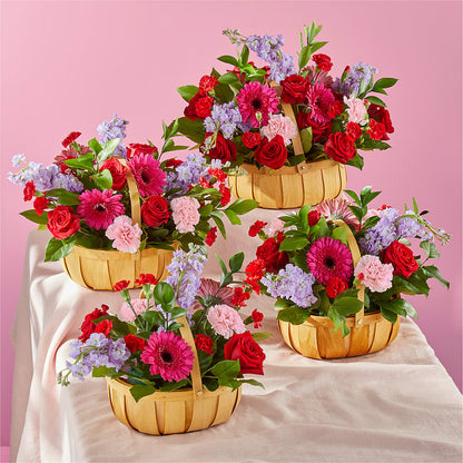 Pink Picnic Basket –  Designs By Debbie, Cassville MO