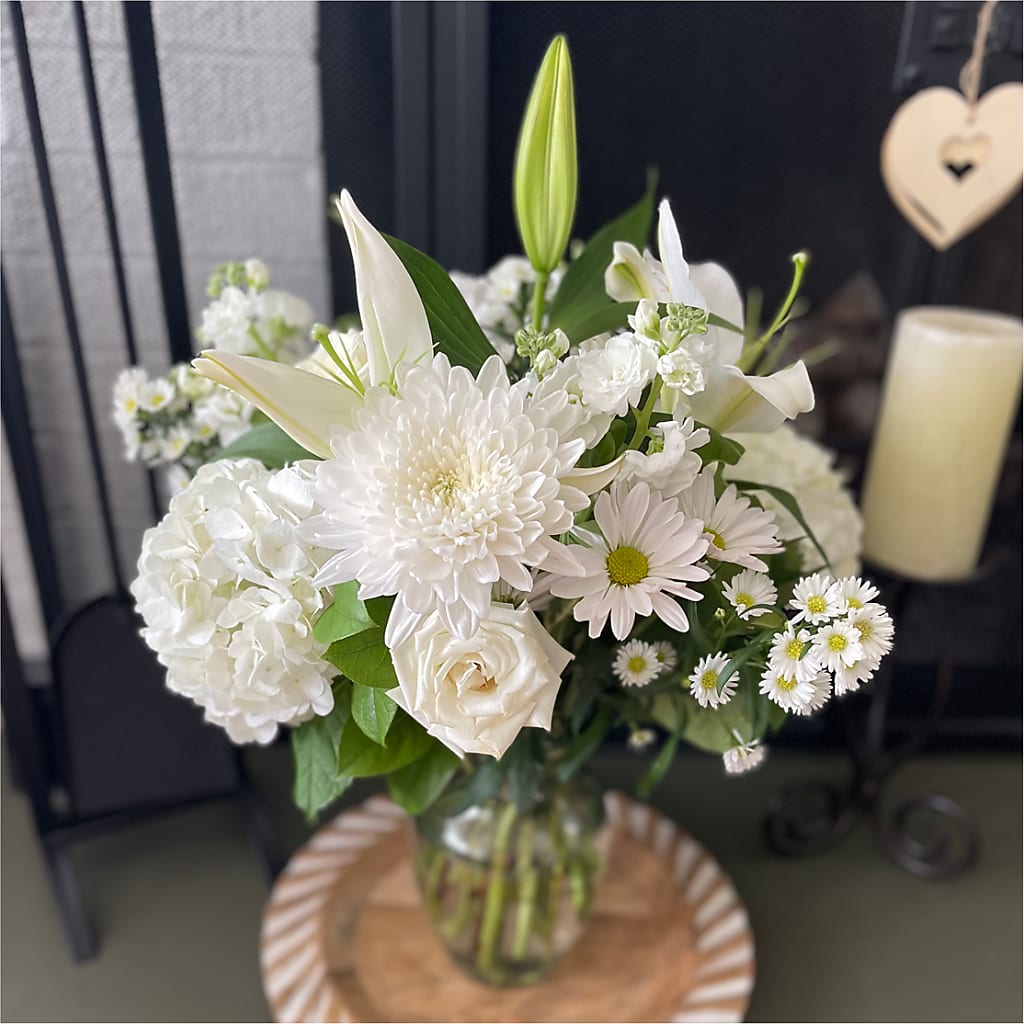 Classic Ivory – A Florist Original –  Designs By Debbie, Cassville MO