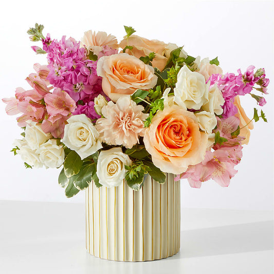 Paradise Bouquet with Ivory Vase –  Designs By Debbie, Cassville MO