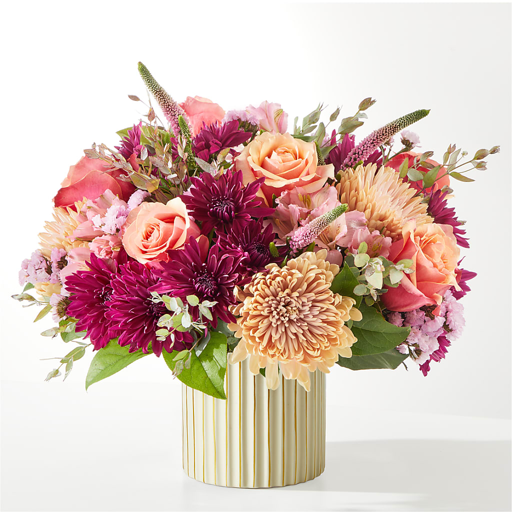 Berry Cobbler Bouquet with Ivory Vase –  Designs By Debbie, Cassville MO